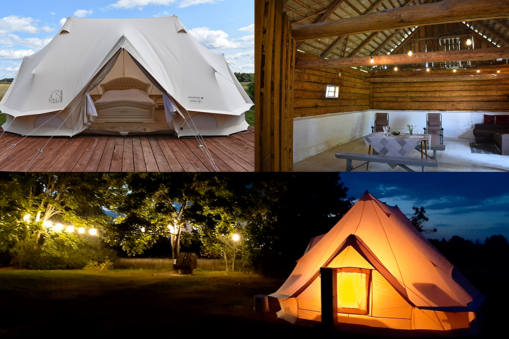 Глэмпинг Dārza SPA